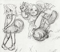 pomeranian wife by Jacqal