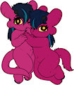 [C] The Twins by Gluttonace
