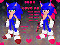 Doom Love Au-Sonic by BlackArmsWerehogShadow