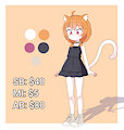 gothic kitten Adopt by LeimuNoveno