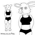 Bunny Girl by MakukuArt25