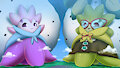 Eldegoss's Gigantic Stroll by boolerex