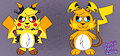 Mega Raichu X & Y by ScratchandMeppsFan19