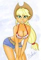 Applejack Equestria Girls by Drakxs