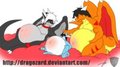 a meeting between friends by Dragozard