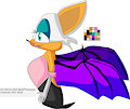 Rouge The Bat In Inkscape 2025 version by BatOfTheLeaves