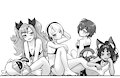 Clothesless Zone Zero - Cunning Hares by AlloyRabbit