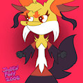 Mega Delphox by ScratchandMeppsFan19