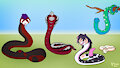 Sneks by RebeccaFoxo