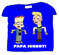 Johnny Test: Johnny Test and Hugh Test Switch Bodies T-Shirt