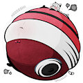 (C) Striped Blimp by InflateResponsiblyIB
