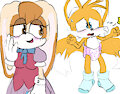 Tails' Playdate at Cream and Vanilla's by MilestheHedgehog