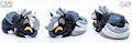 Figurine Little buns - Midnight Serenity by SunnyWay