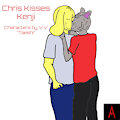 Teenagers Chris and Kenji Kiss by Almultimavenger