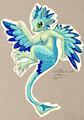 Floating Avali (Colored) by GyroTech