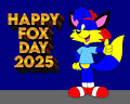 Happy Fox Day 2025 by CartoonFoxArt2002