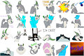 Achaius SFW sticker Collage 1 by foxboyprower