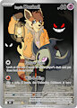 Custom Pokémon Card Commission by BitsyFoxy