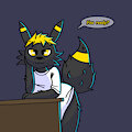 Umbreon is waiting [1/2] by AlphabetABC