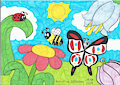 Bugs and Flowers by KatarinaTheCat18
