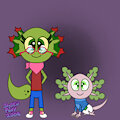Daisy and Leon by ScratchandMeppsFan19