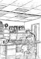Bored in office by Redleaves