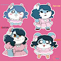 Anime Hamsters by Bowsaremyfriends