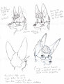KitsuneLegend Study Sketches (February) by Malachyte