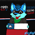 Maxfluff - Fiestas Patrias 2025 by MaxfluffTheCoonFox2002