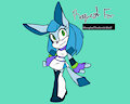 Glacia The Glaceon [ShyModd] by MangledTheArcticWolf