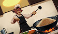 Kovu cooking fried rice by Kovu1508