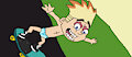Johnny Test: Double Johnny Coupons Redraw Scene