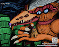 Monsters and Their Pets Hyrax color by CraftyAndyArt
