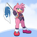 Flag Gal Amy by Hyoumaru