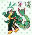 Rayquaza Tenna by dandyliondreamer