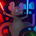 Kedama Beatsaber Birthday by Nishi