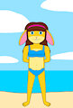 ♥ Caroline jiggles her belly ♥