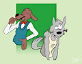 Edgar and Ned by Eraldocoil1ax