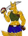 Dingo girl by Rumble