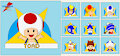 Toad (Mario Kart Alts.) by Minochu96