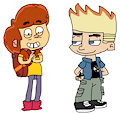 Ollie Allen and Johnny Test by ToonDisneyXD2009
