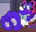 (Comm.) Bashful Bookworm by MintyTempest