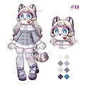 Mobian adopt OPEN by Mochiikuma