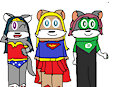 Thea Sisters As DC Superheroes by jeremycrimson