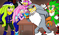 Arm Wrestling- Sky VS Storm by MelSky
