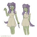 Akemi AU by bloodymrr