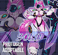 [ADOPTABLE] / Breaker Protogen Kalystrix by Sheecktor