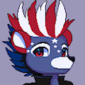 Sams animated pixel portrait by jamesfoxbr