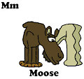 Animal Alphabet 1 Parody: Moose (Alphabetimals)