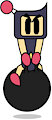 Black Bomberman's Space Hopper Bounce by DemonFuego48